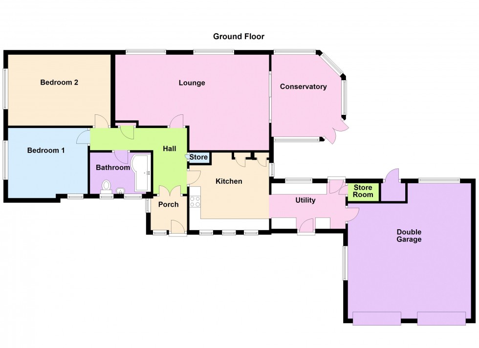 Floorplan for 2 Richard Place, Walsall