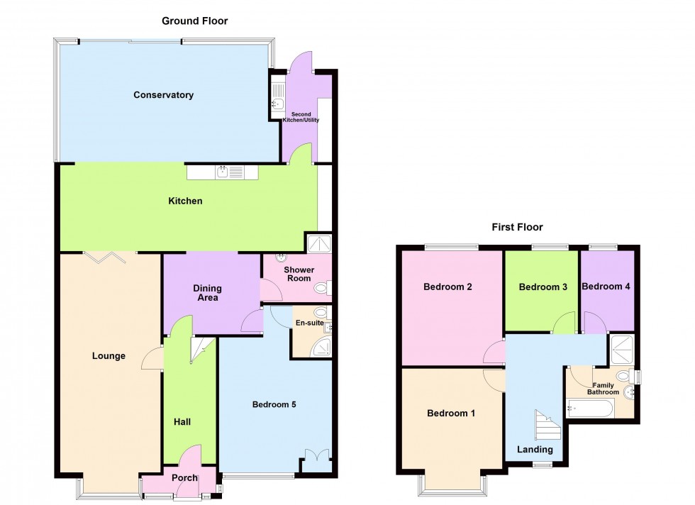 Floorplan for Richmond House, Mellish Road, Walsall