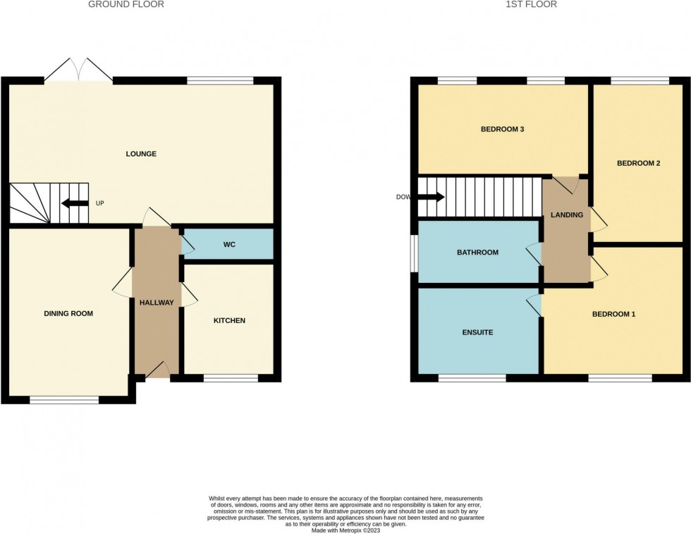 Floorplan for Orchard Road, Walsall