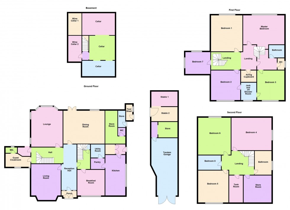 Floorplan for Birmingham Road, Walsall