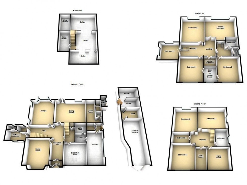 Floorplan for Birmingham Road, Walsall