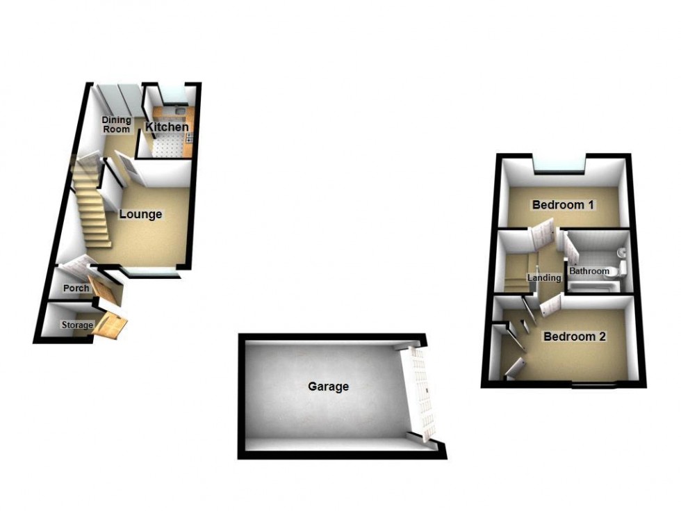 Floorplan for Allerdale Road, Clayhanger