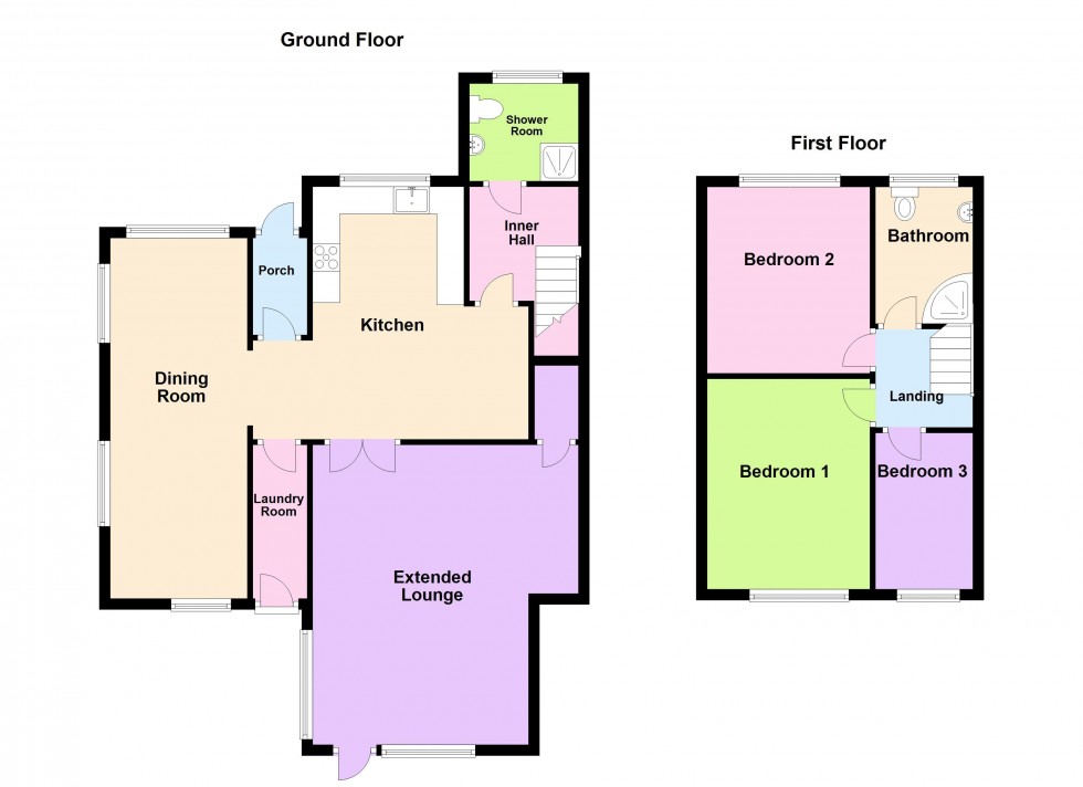 Floorplan for Woodfold Croft, Aldridge