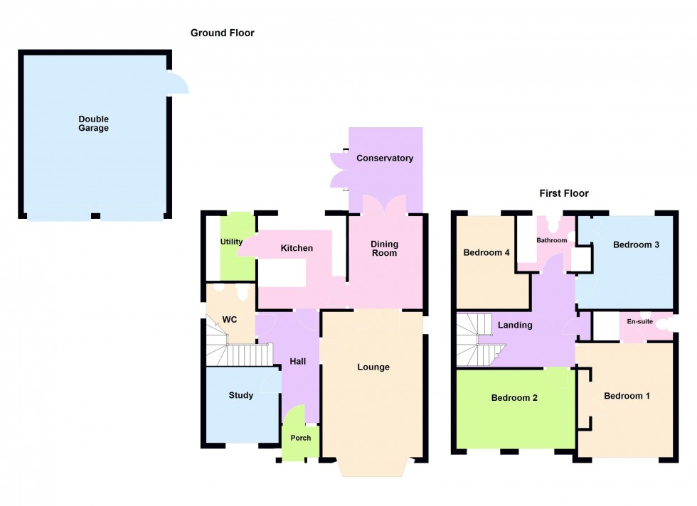 Floorplan for Hawley Close, Walsall