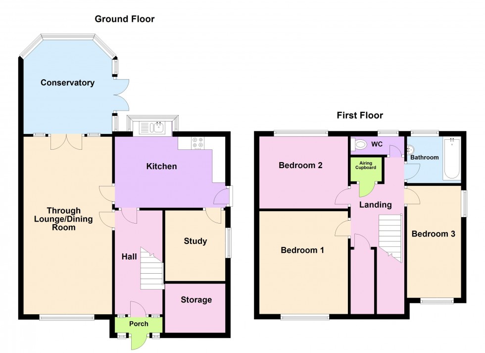 Floorplan for Berryfields, Aldridge