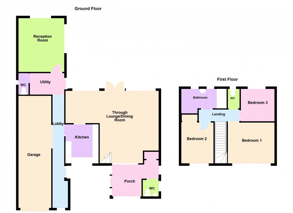 Floorplan for Fallowfield Road, Walsall