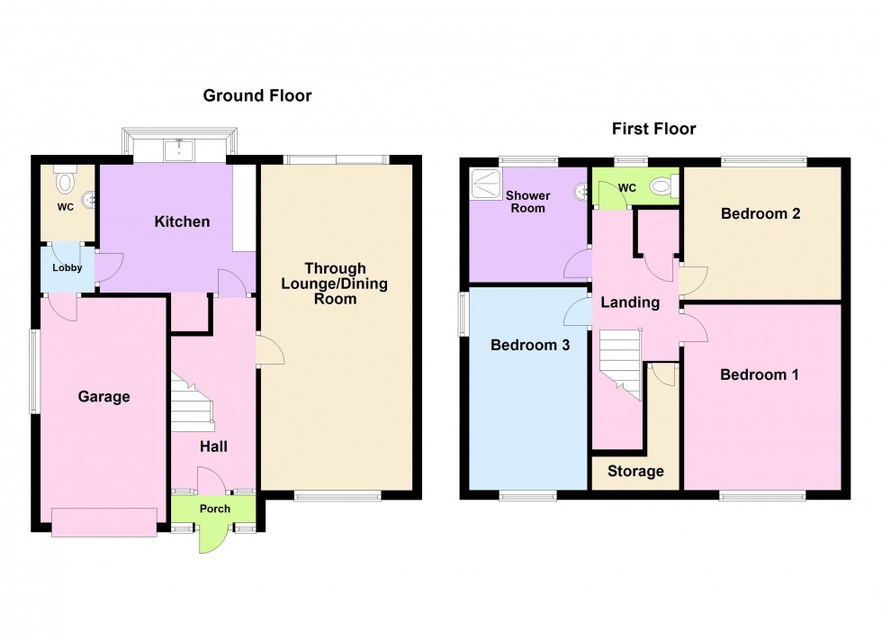 Floorplan for Seven Acres, Aldridge