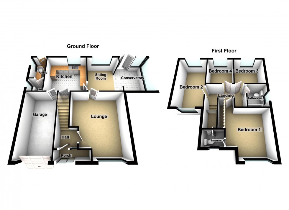 Floorplan for Grand Junction Way, Walsall