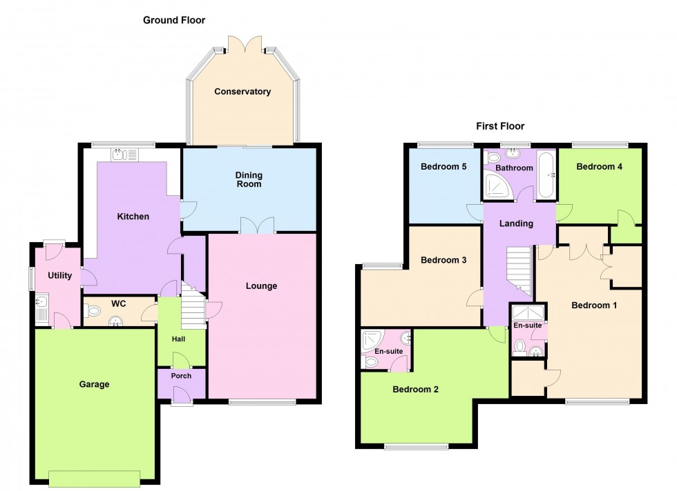 Floorplan for Stonnall Road, Aldridge