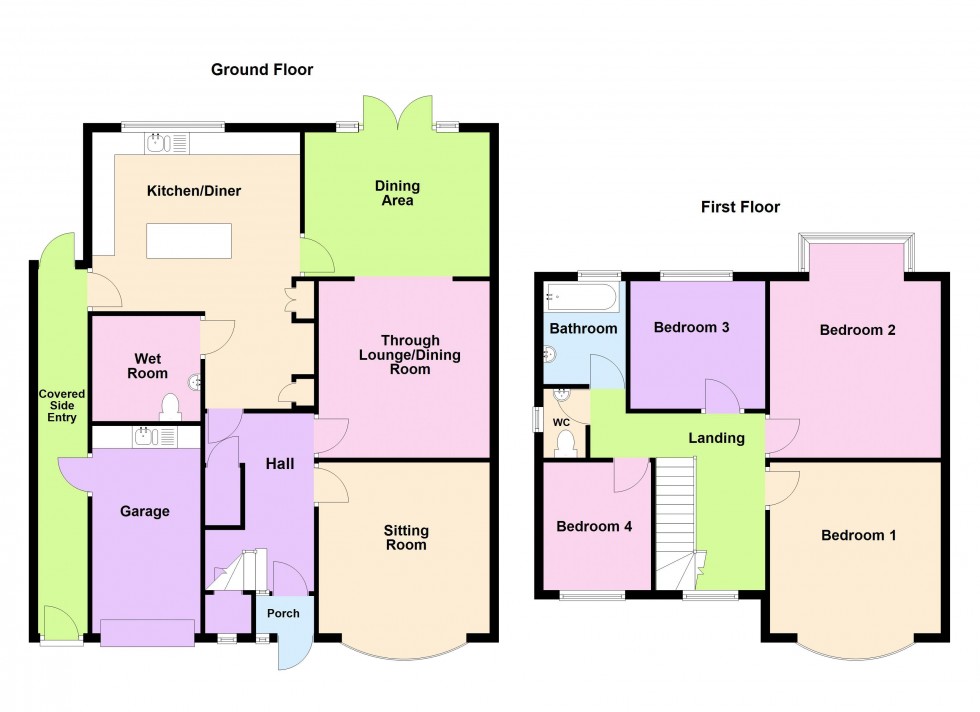Floorplan for Broadway North, Walsall