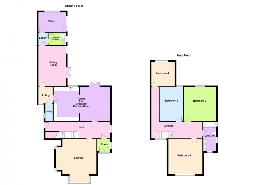Floorplan for Belvidere Road, Walsall