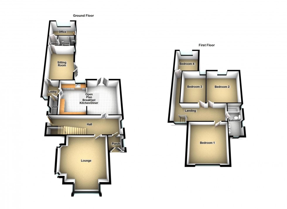Floorplan for Belvidere Road, Walsall