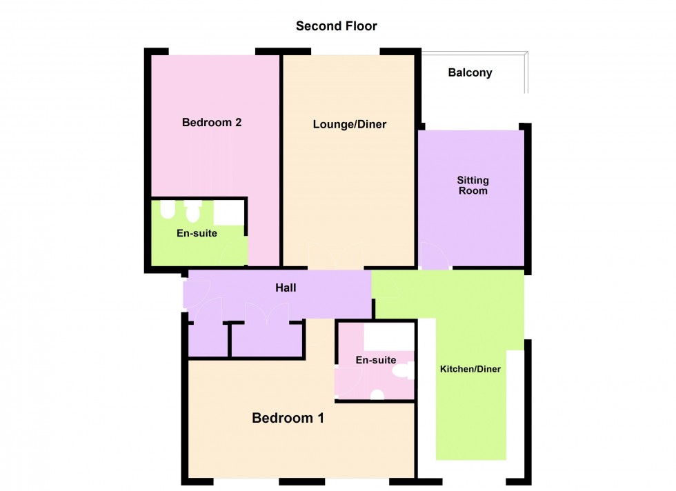 Floorplan for Lakeside, little Aston, Sutton Coldfield