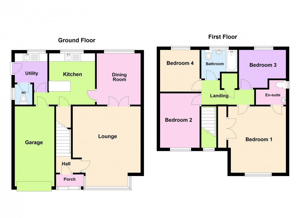 Floorplan for Brook Meadow Road, Shelfield