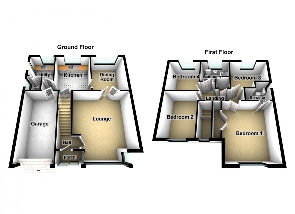 Floorplan for Brook Meadow Road, Shelfield