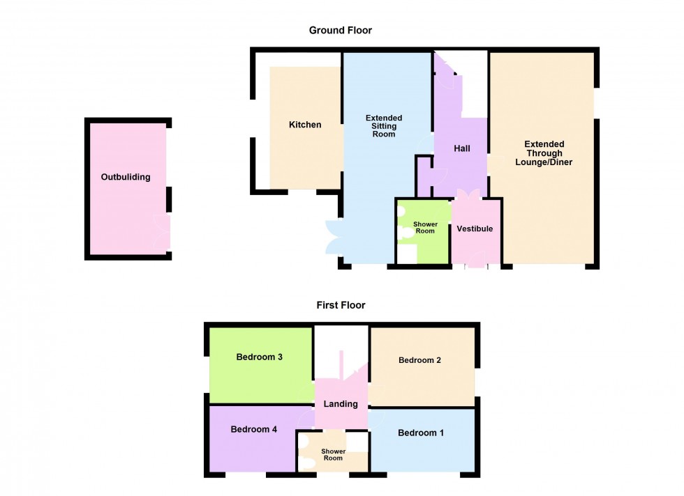 Floorplan for Liskeard Road, Walsall