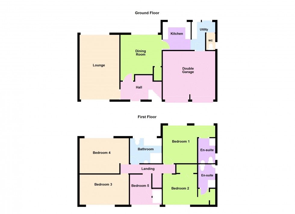 Floorplan for Woodside Road, Walsall