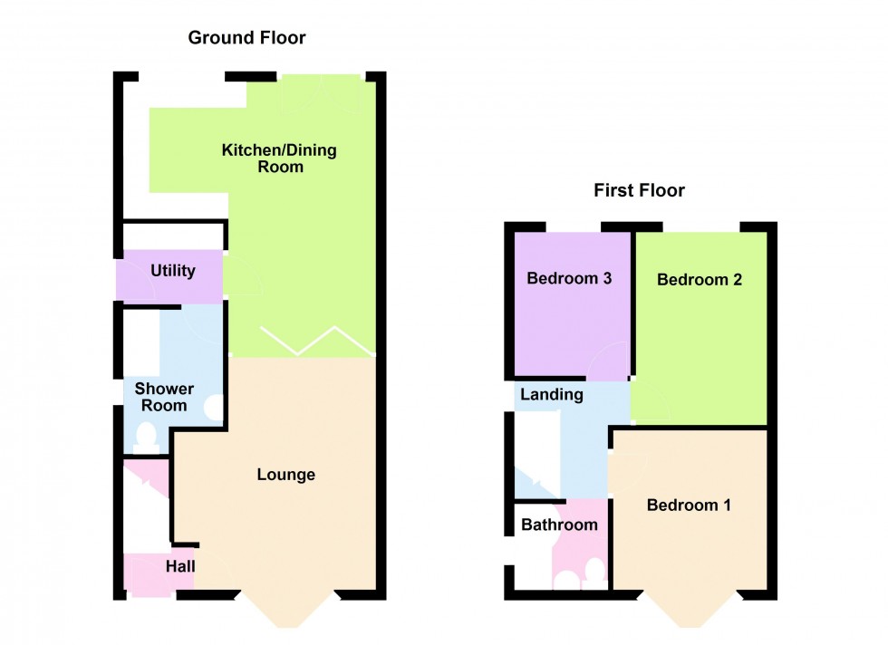 Floorplan for Paddock Lane, Aldridge