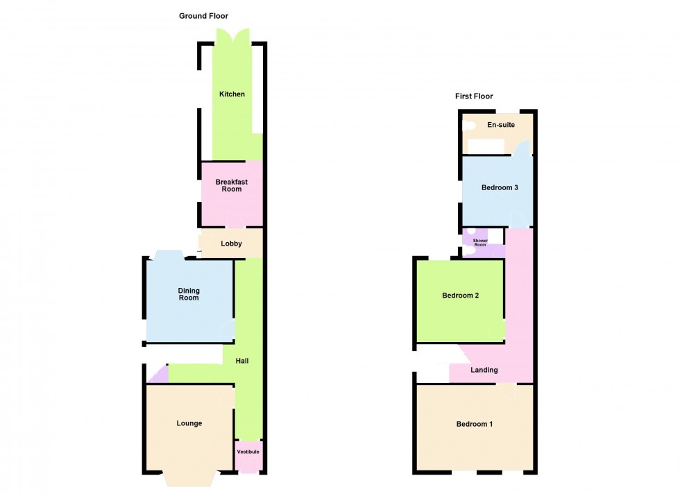 Floorplan for Persehouse Street, Walsall