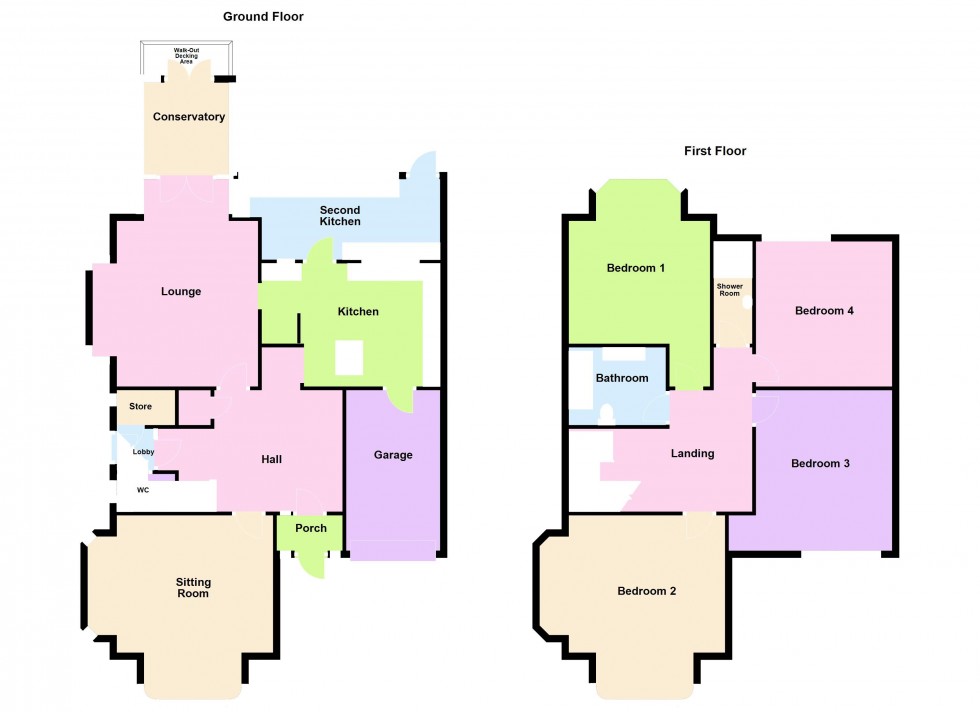Floorplan for Longwood Road, Aldridge