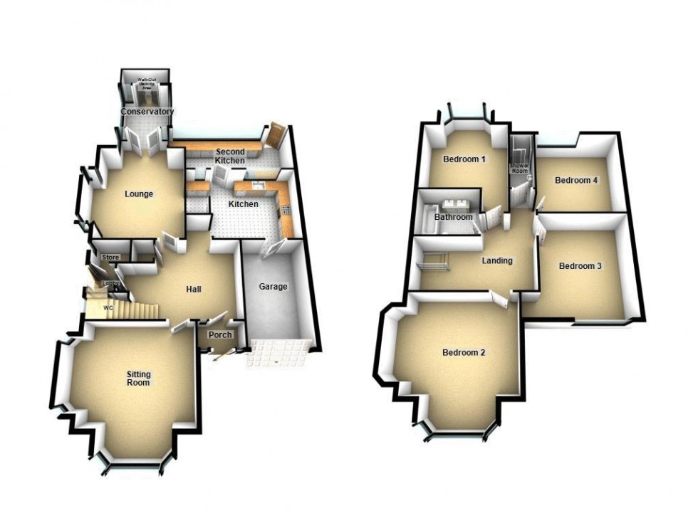 Floorplan for Longwood Road, Aldridge