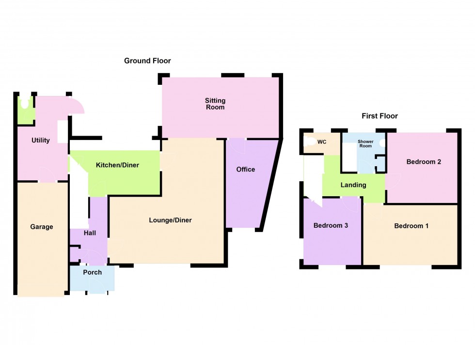 Floorplan for Norman Road, Walsall