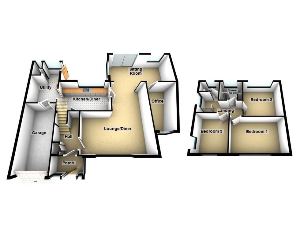 Floorplan for Norman Road, Walsall