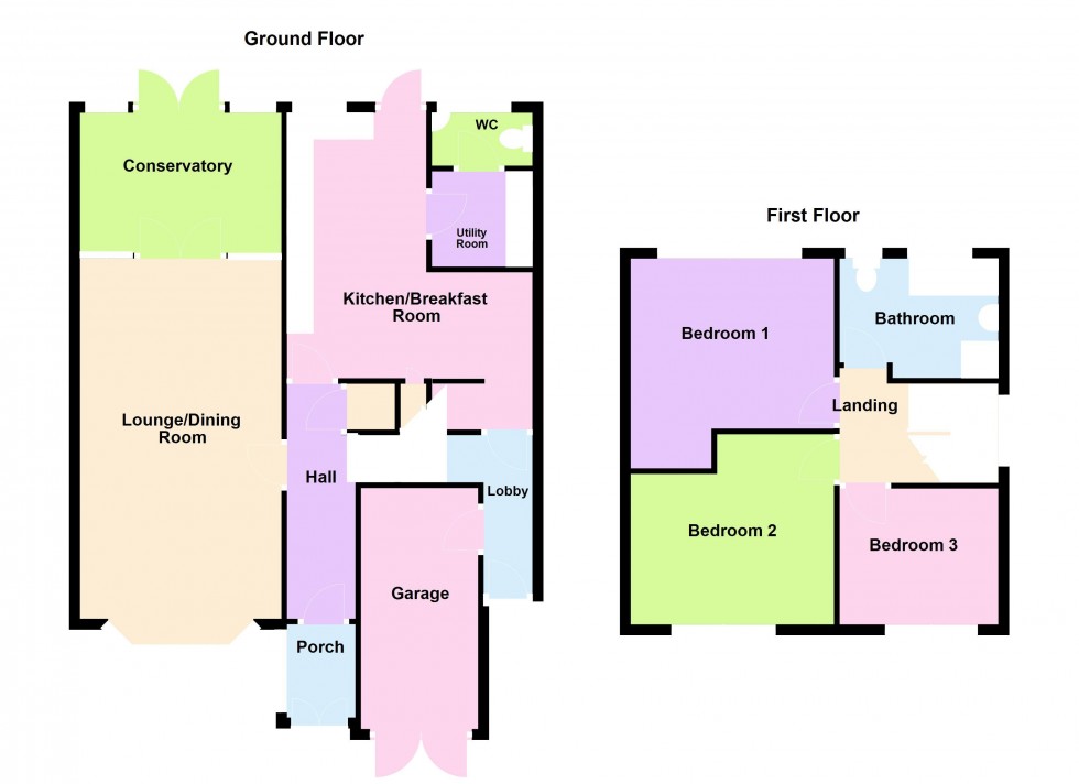 Floorplan for Calthorpe Road, Walsall