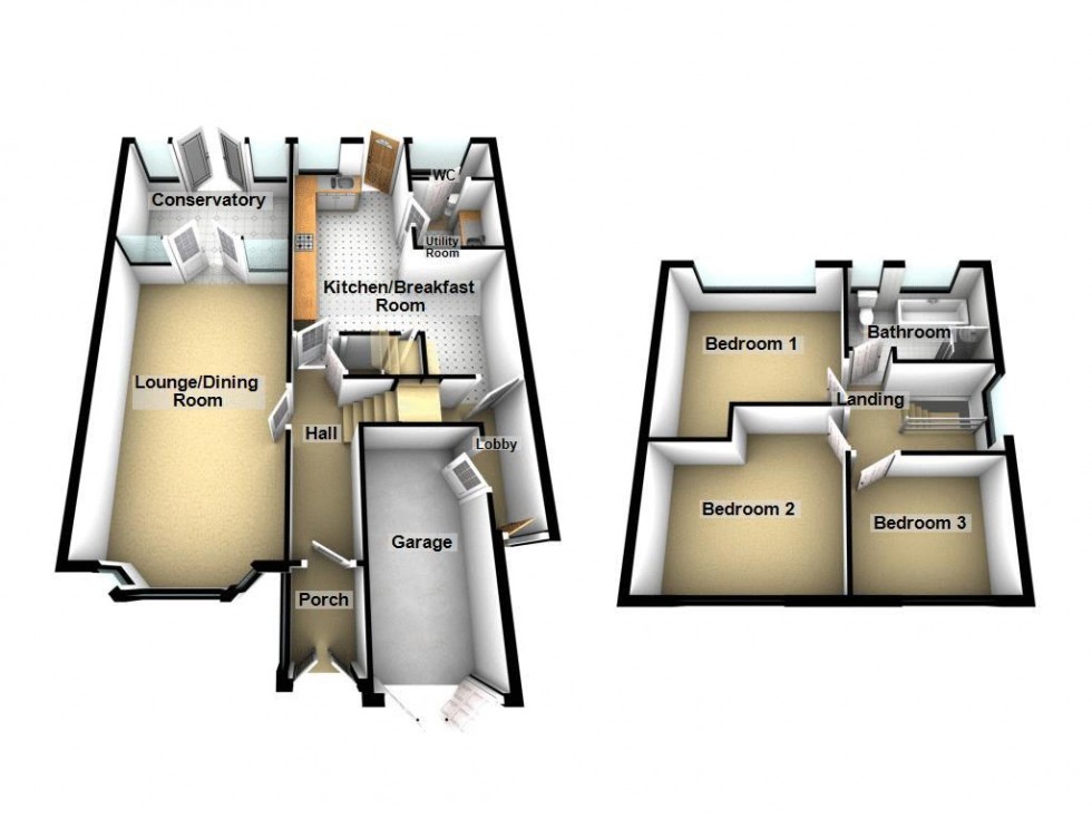 Floorplan for Calthorpe Road, Walsall