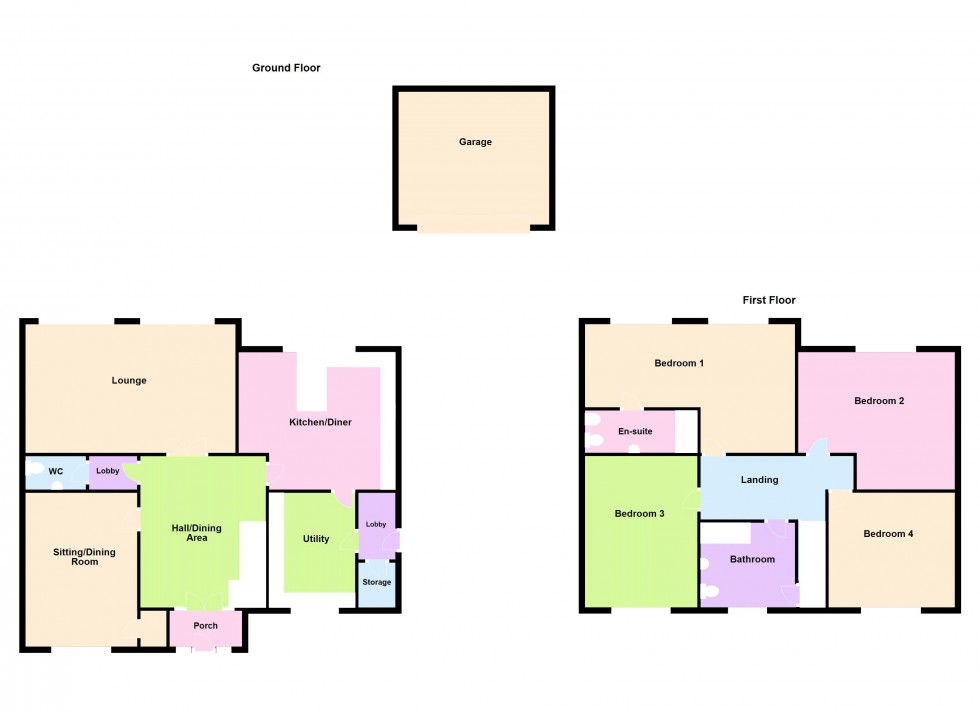Floorplan for Wallows Lane, Walsall