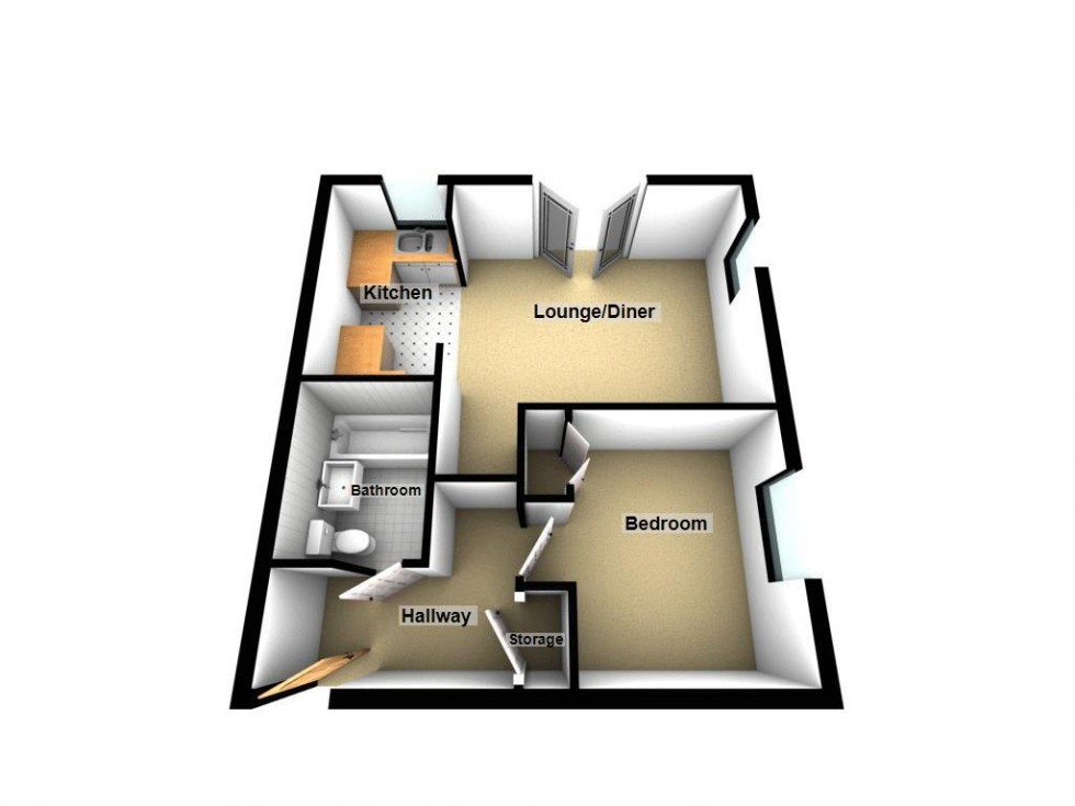 Floorplan for Wharf Lane, Solihull