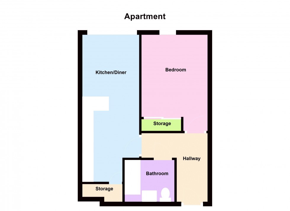 Floorplan for 39 Powell Street, Birmingham