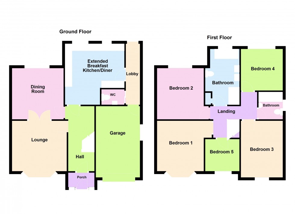 Floorplan for Green Lane, Shelfield