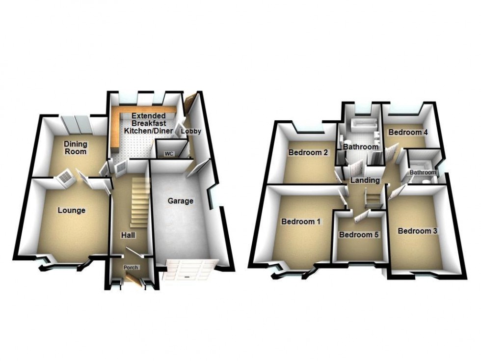 Floorplan for Green Lane, Shelfield