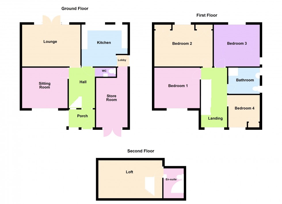 Floorplan for Birmingham Road, Walsall