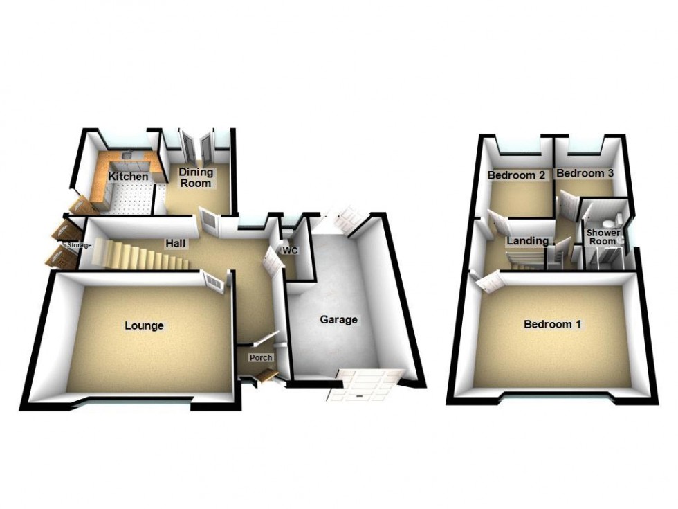 Floorplan for Burton Farm Road, Walsall