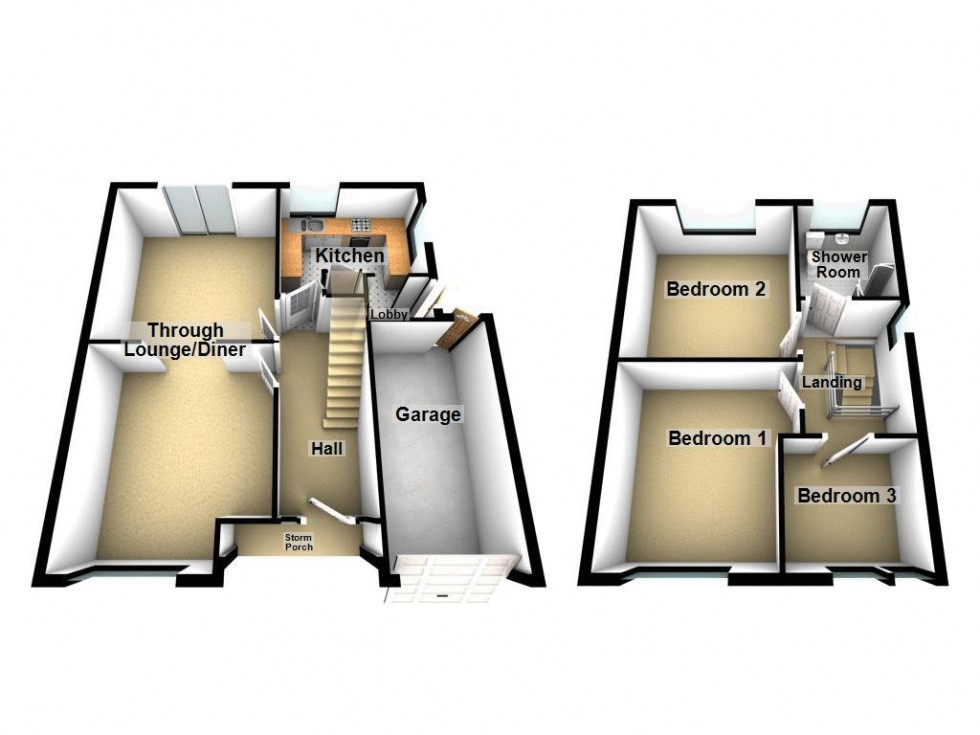 Floorplan for Sandringham Drive, Aldridge
