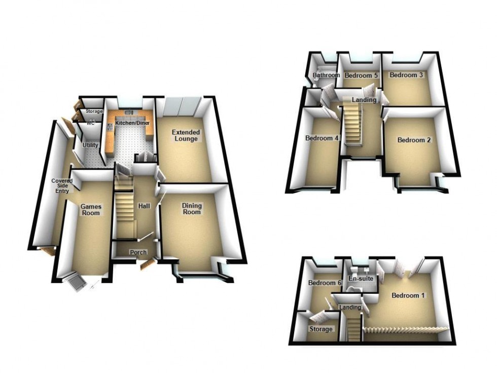 Floorplan for Brookhouse Road, Walsall