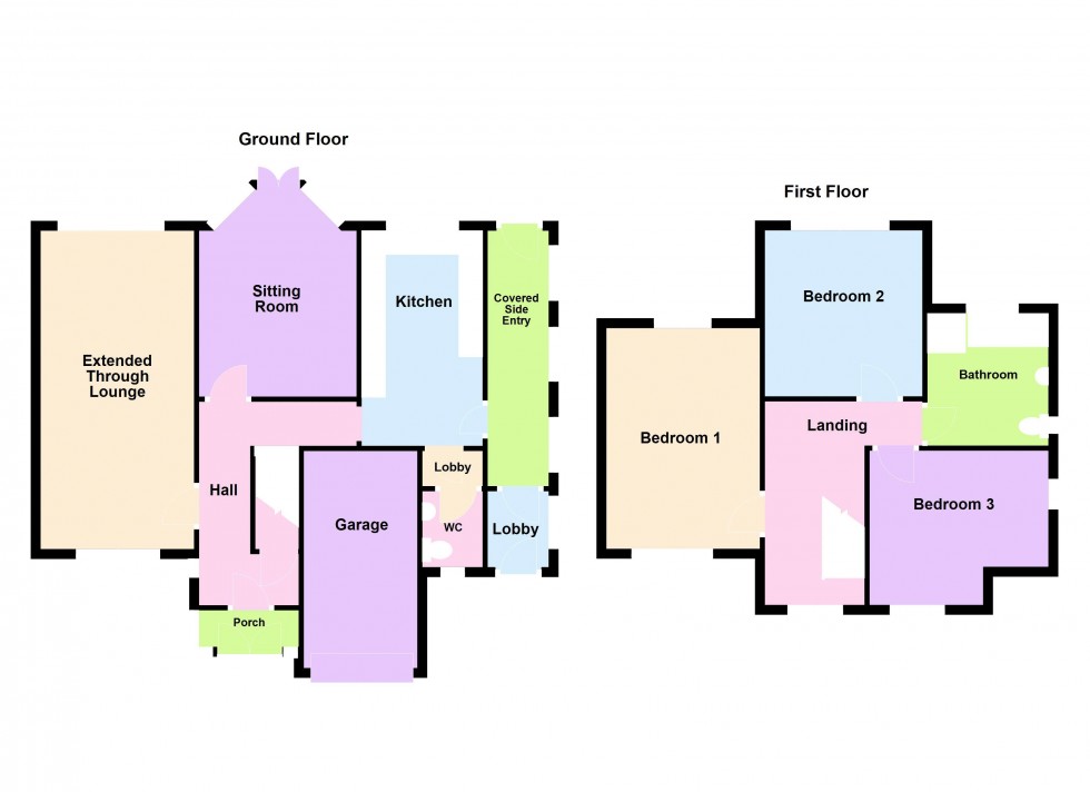 Floorplan for Sutton Road, Walsall