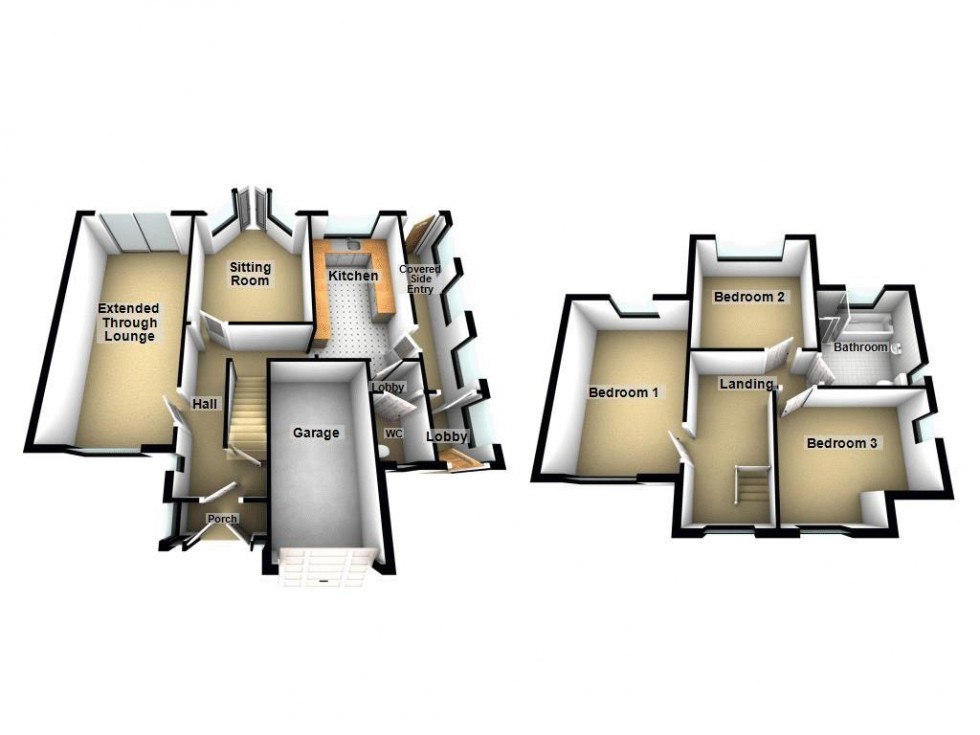 Floorplan for Sutton Road, Walsall