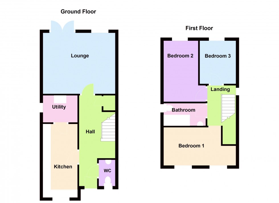 Floorplan for Sandymount Road, Walsall