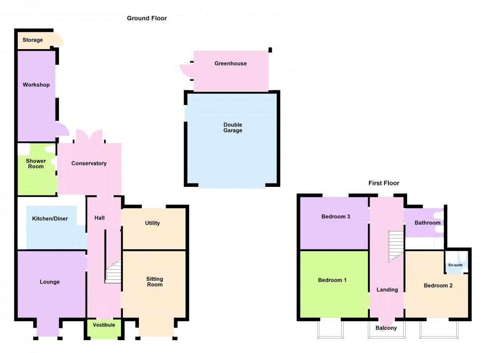 Floorplan for Green Lane, Shelfield