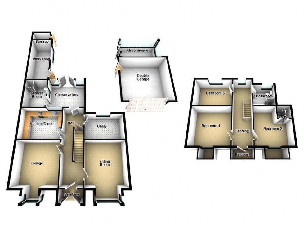 Floorplan for Green Lane, Shelfield