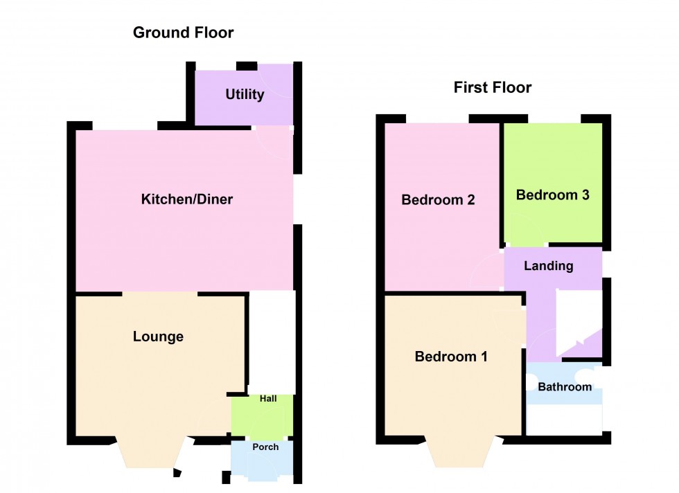 Floorplan for Paddock Lane, Aldridge