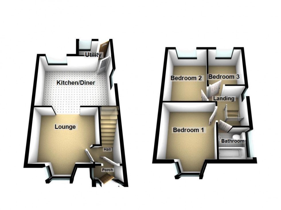 Floorplan for Paddock Lane, Aldridge