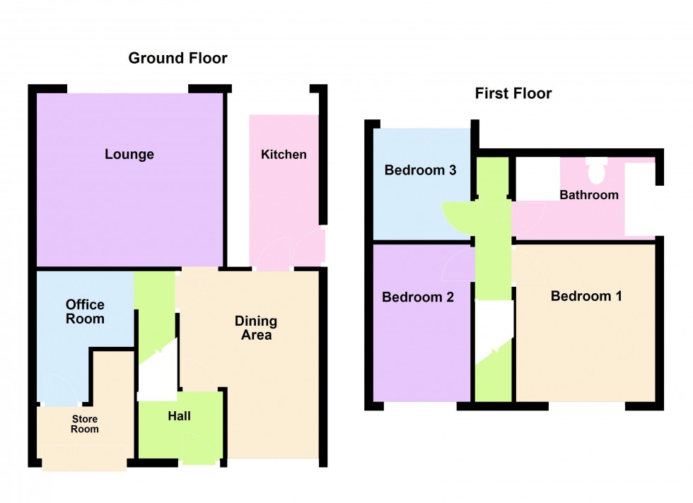 Floorplan for Whetstone Lane, Aldridge