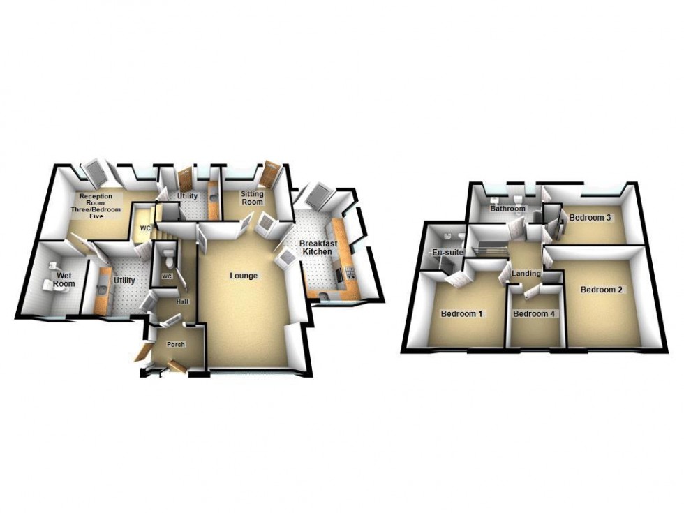 Floorplan for Kingshayes Road, Aldridge