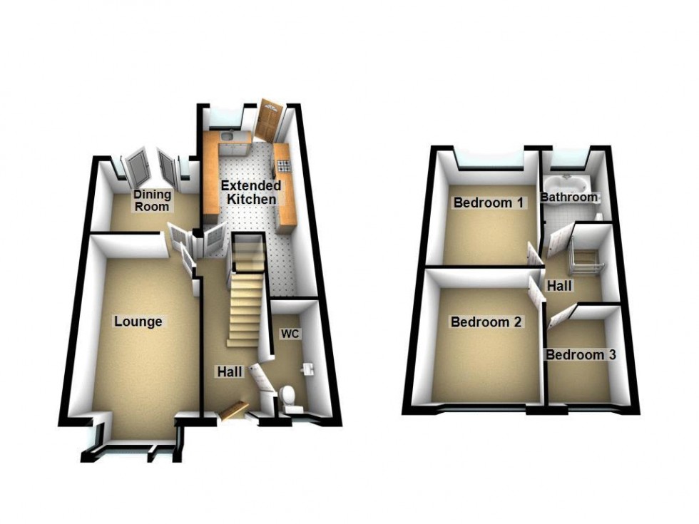 Floorplan for Westbrook Avenue, Aldridge