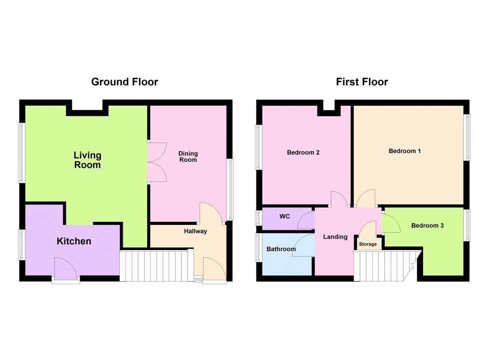 Floorplan for Redhouse Lane, Walsall