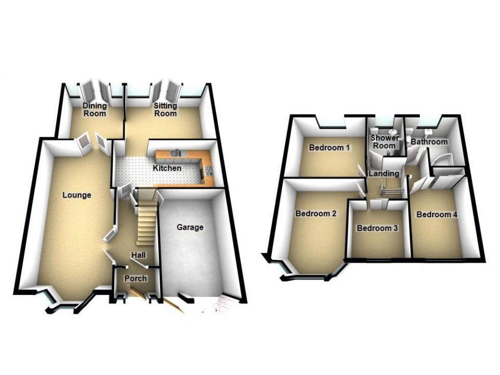 Floorplan for Sutton Road, Walsall